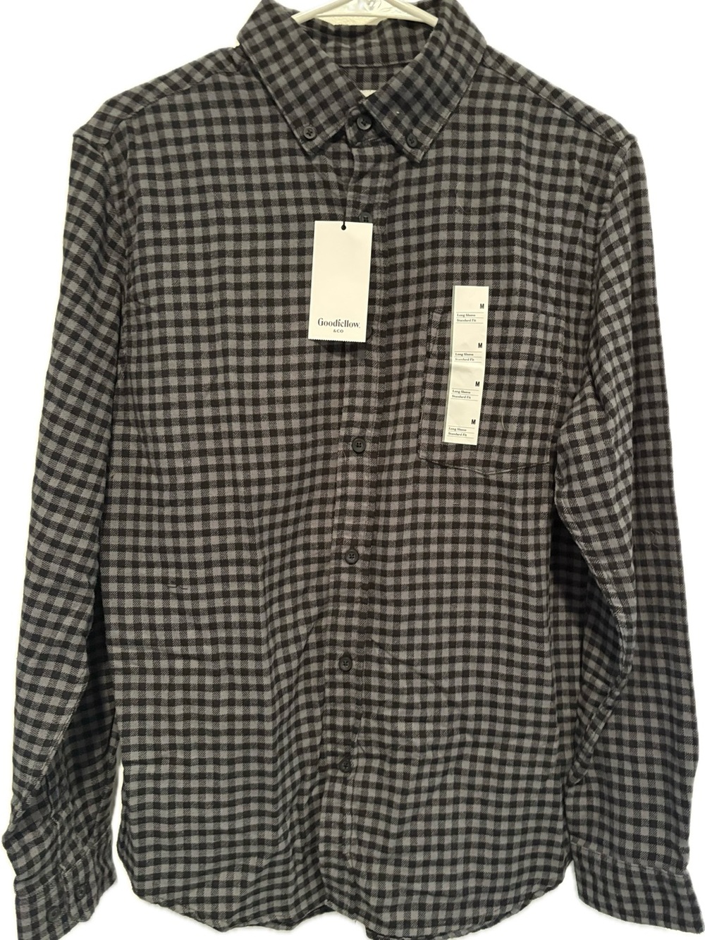 Target Men's Checked Button-Down Flannel
